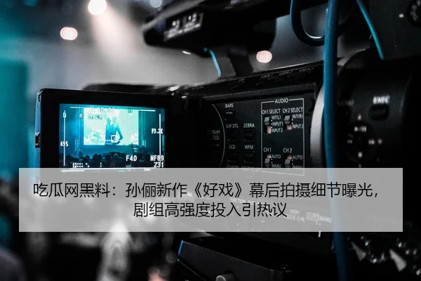 吃瓜网黑料：孙俪新作《好戏》幕后拍摄细节曝光，剧组高强度投入引热议